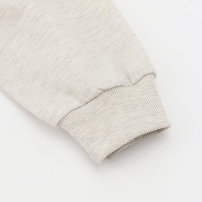 背面緞帶寬鬆連帽衛衣