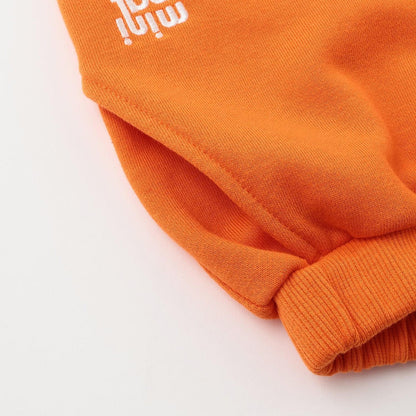 單點裝飾衛衣面料長褲