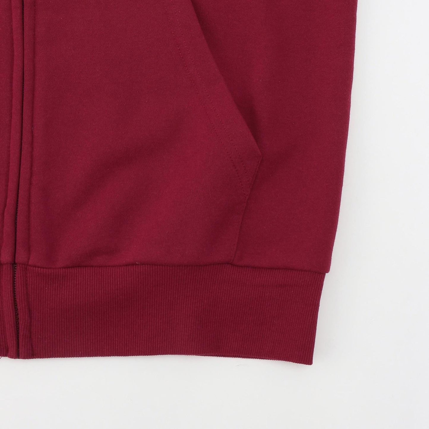 寬鬆拉鍊連帽衫