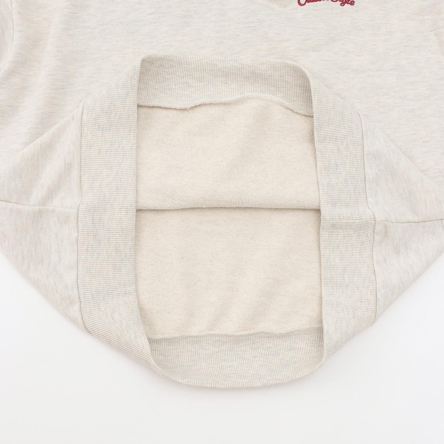 背面緞帶寬鬆連帽衛衣