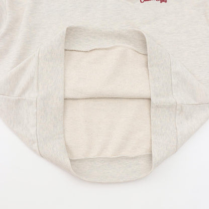 背面緞帶寬鬆連帽衛衣