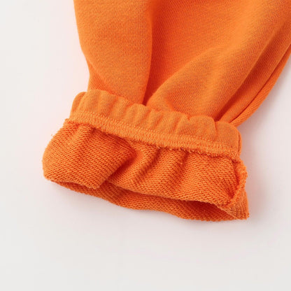 單點裝飾衛衣面料長褲