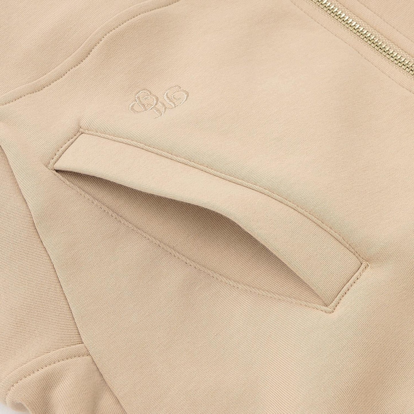 【人氣商品】【直營店無售】絨感拉鍊連帽衫