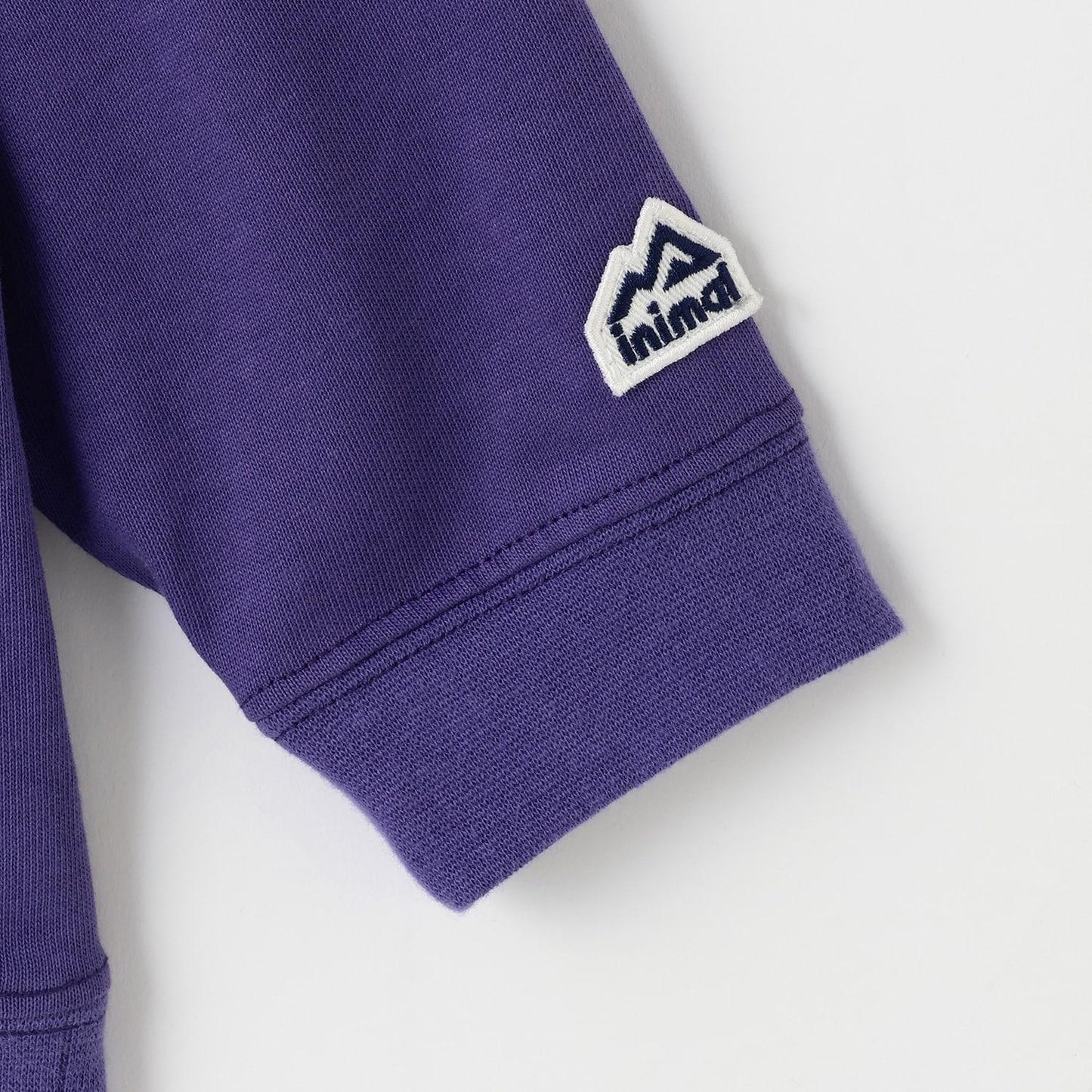 厚天竺字母長袖T恤