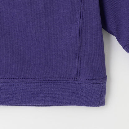 厚天竺字母長袖T恤