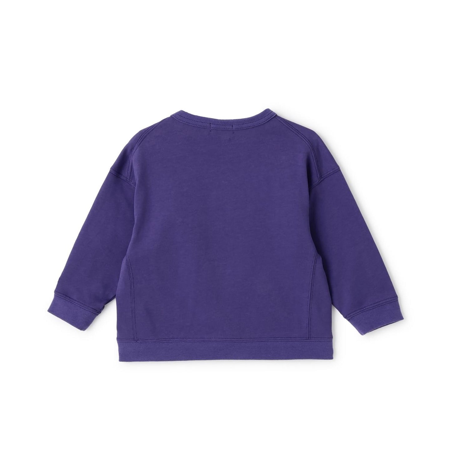 厚天竺字母長袖T恤