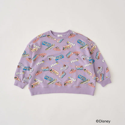 【《迪士尼》】【毛球拜拜內層毛圈】米奇&朋友/全印花衛衣