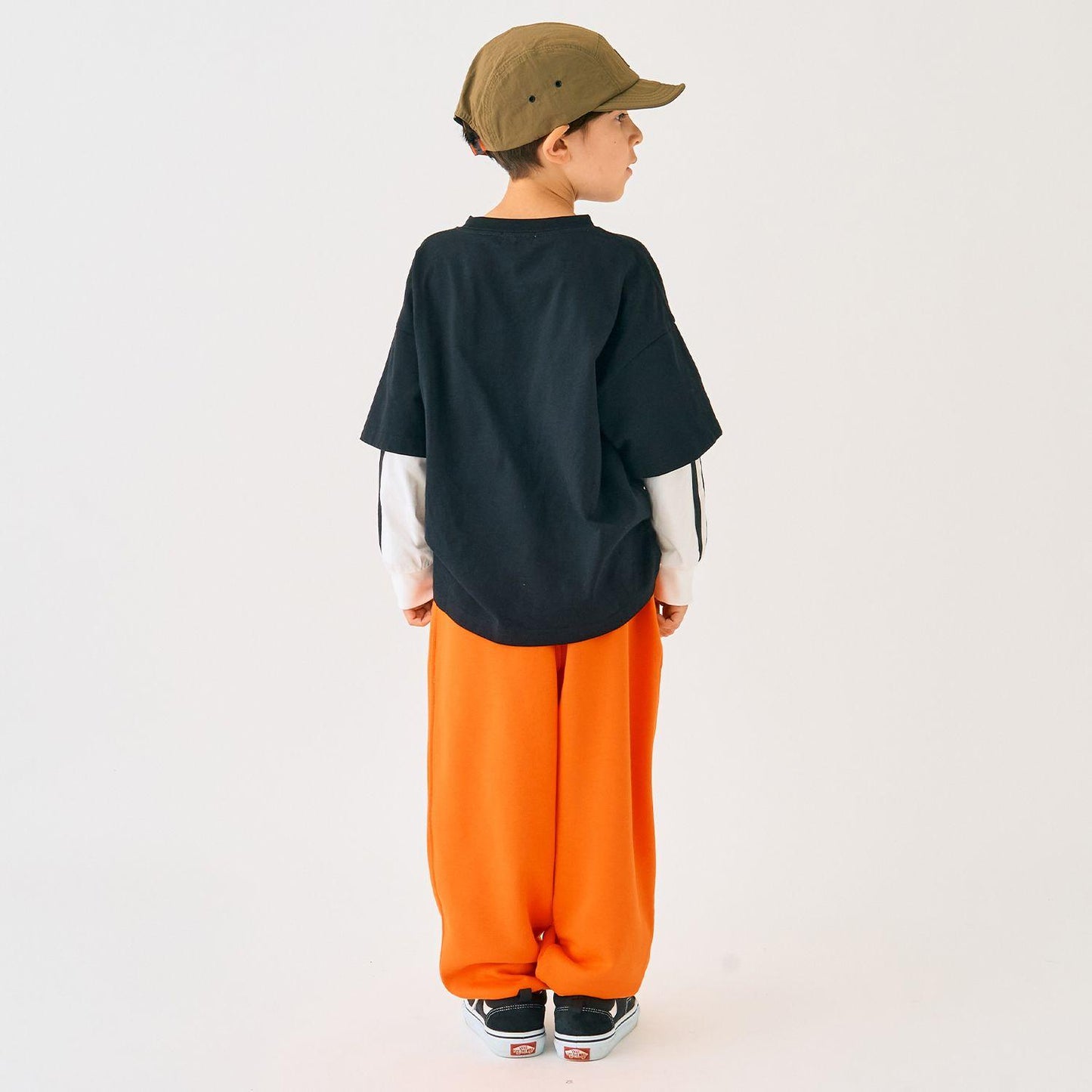 單點裝飾衛衣面料長褲