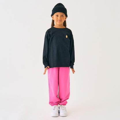 單點裝飾衛衣面料長褲