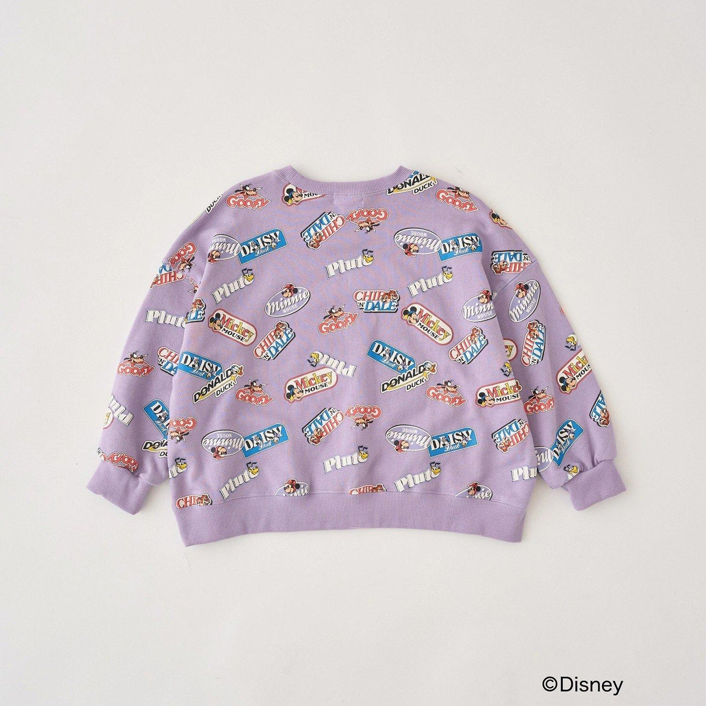 【《迪士尼》】【毛球拜拜內層毛圈】米奇&朋友/全印花衛衣