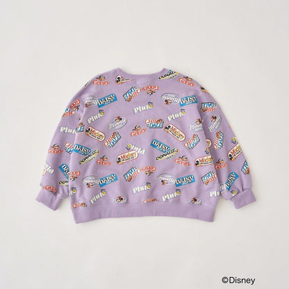【《迪士尼》】【毛球拜拜內層毛圈】米奇&朋友/全印花衛衣