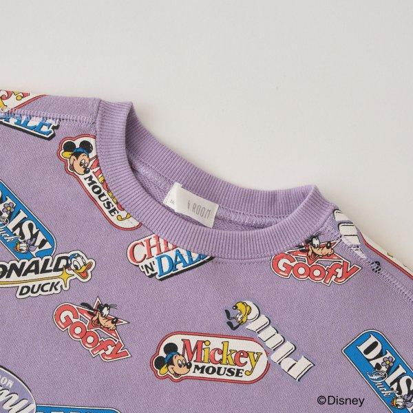 【《迪士尼》】【毛球拜拜內層毛圈】米奇&朋友/全印花衛衣