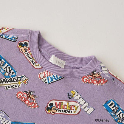 【《迪士尼》】【毛球拜拜內層毛圈】米奇&朋友/全印花衛衣