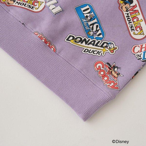 【《迪士尼》】【毛球拜拜內層毛圈】米奇&朋友/全印花衛衣