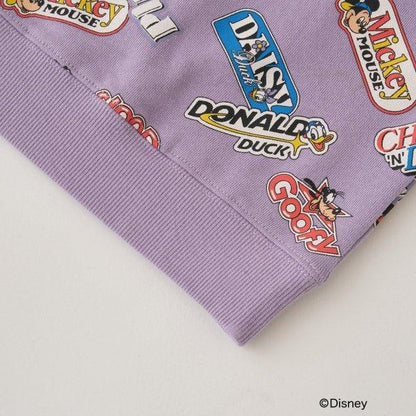 【《迪士尼》】【毛球拜拜內層毛圈】米奇&朋友/全印花衛衣