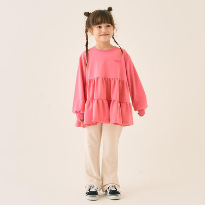 迷你薄絨分層連衣裙