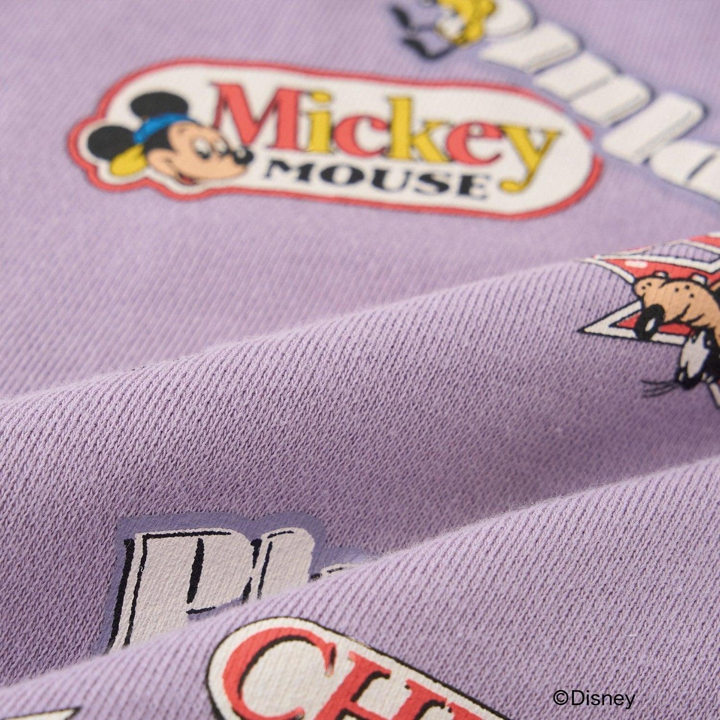 【《迪士尼》】【毛球拜拜內層毛圈】米奇&朋友/全印花衛衣