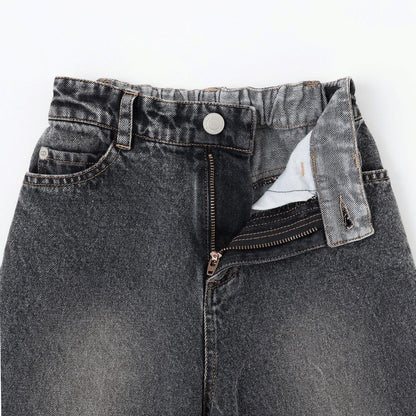 【LOVE DENIM】寬鬆直筒褲