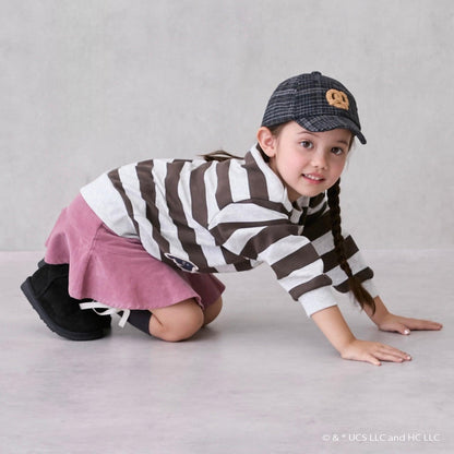 【好奇猴喬治】臉部貼布繡衛衣