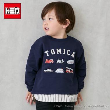 【TOMICA】下襬格紋衛衣