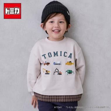 【TOMICA】下襬格紋衛衣