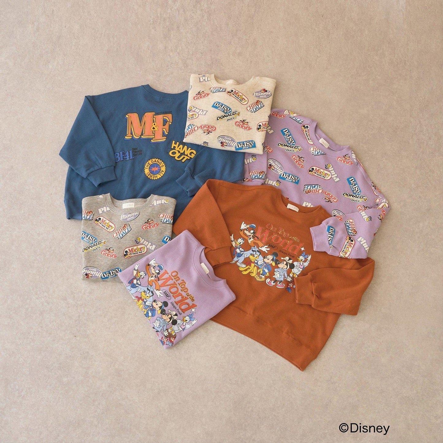 【迪士尼】【防毛球加絨】米奇&朋友/衛衣