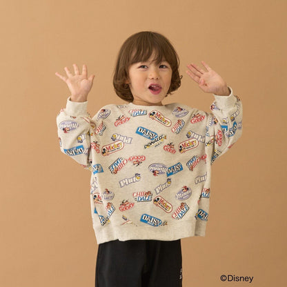 【《迪士尼》】【毛球拜拜內層毛圈】米奇&朋友/全印花衛衣