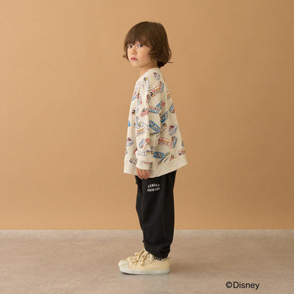 【《迪士尼》】【毛球拜拜內層毛圈】米奇&朋友/全印花衛衣