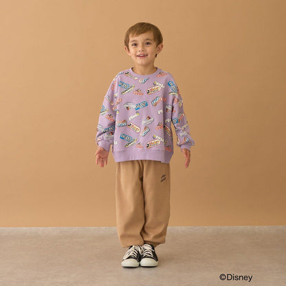 【《迪士尼》】【毛球拜拜內層毛圈】米奇&朋友/全印花衛衣