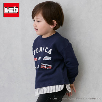 【TOMICA】下襬格紋衛衣