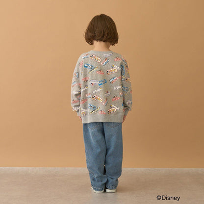 【《迪士尼》】【毛球拜拜內層毛圈】米奇&朋友/全印花衛衣