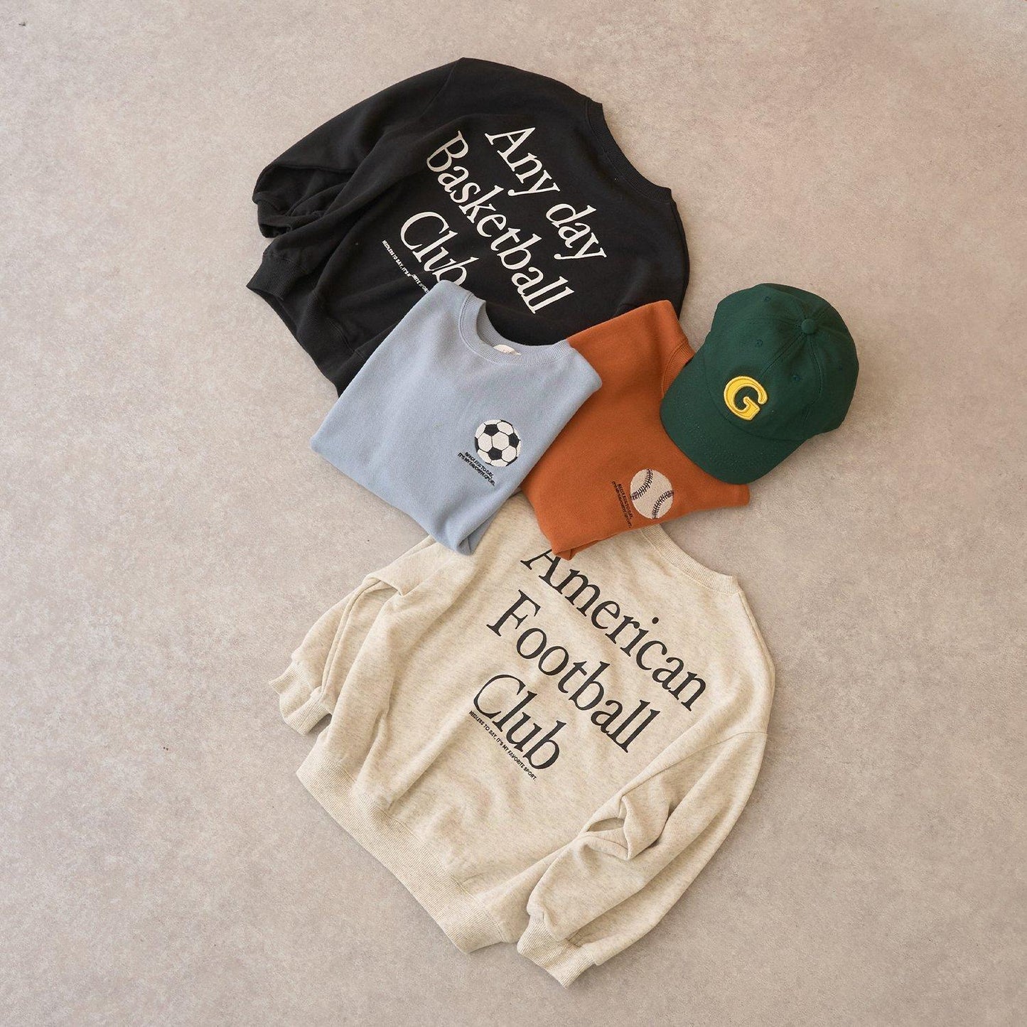 【防起球加絨】運動元素拼接衛衣