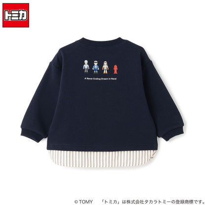 【TOMICA】下襬格紋衛衣