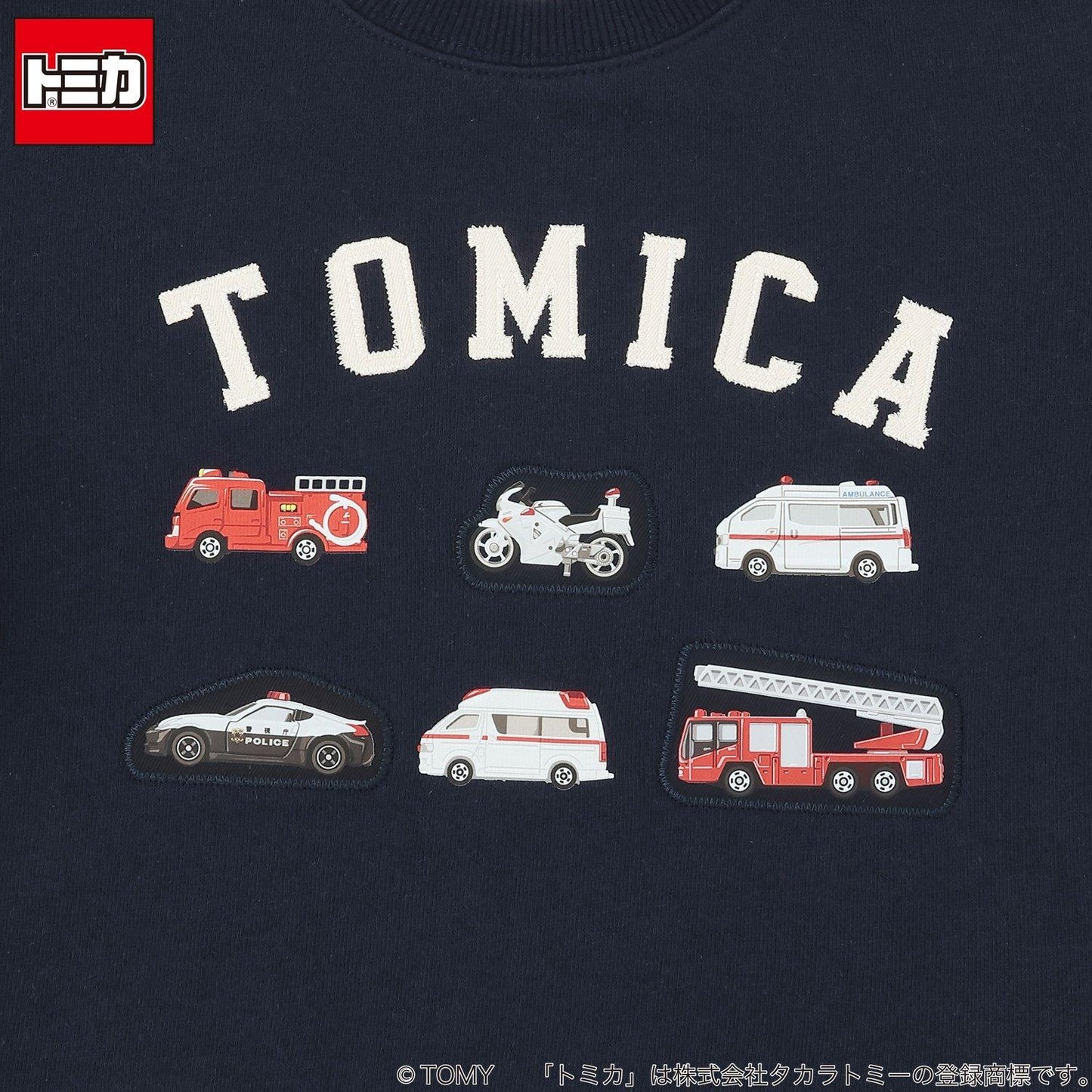 【TOMICA】下襬格紋衛衣
