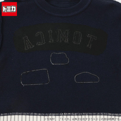 【TOMICA】下襬格紋衛衣