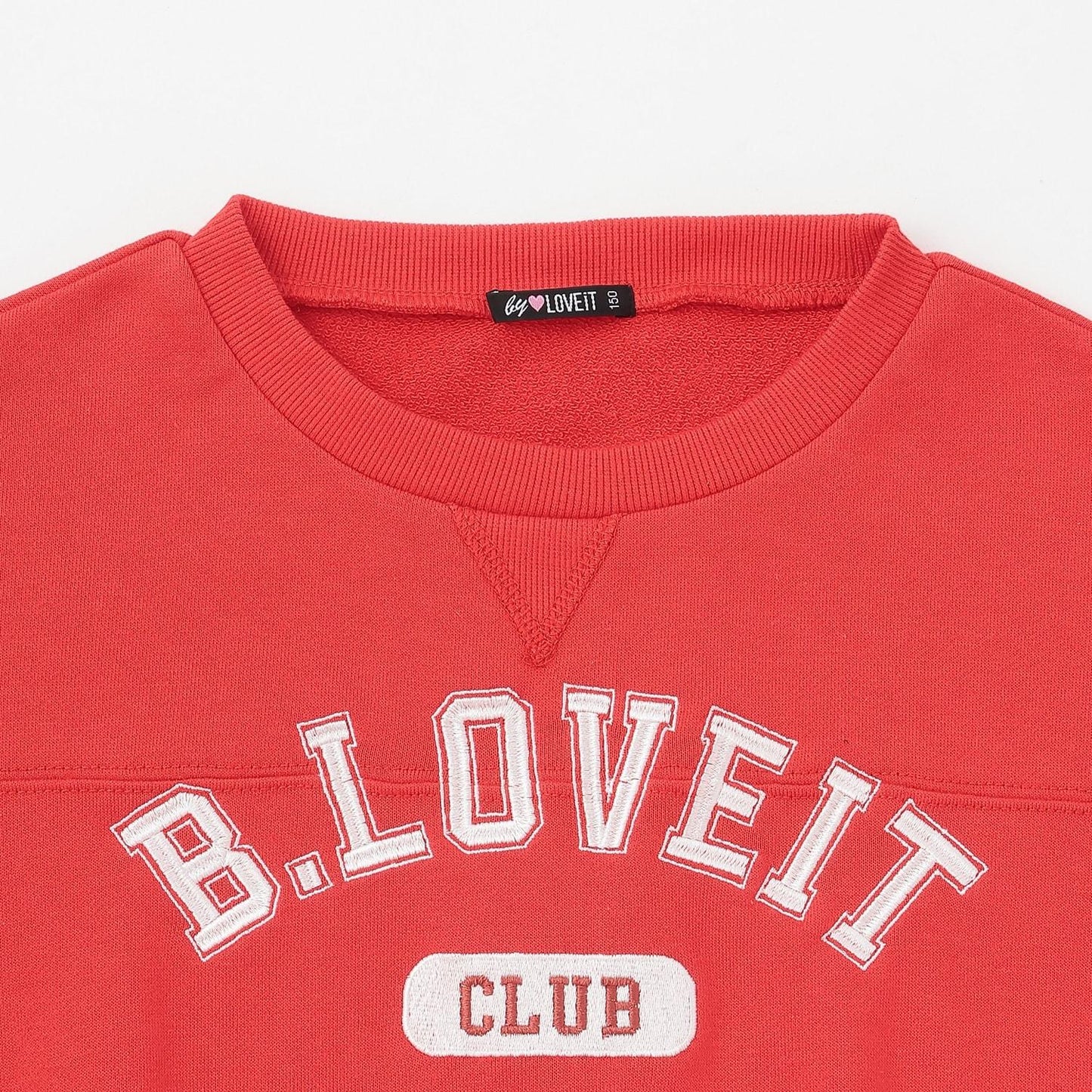 肩部開叉套頭衫