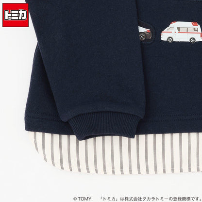 【TOMICA】下襬格紋衛衣