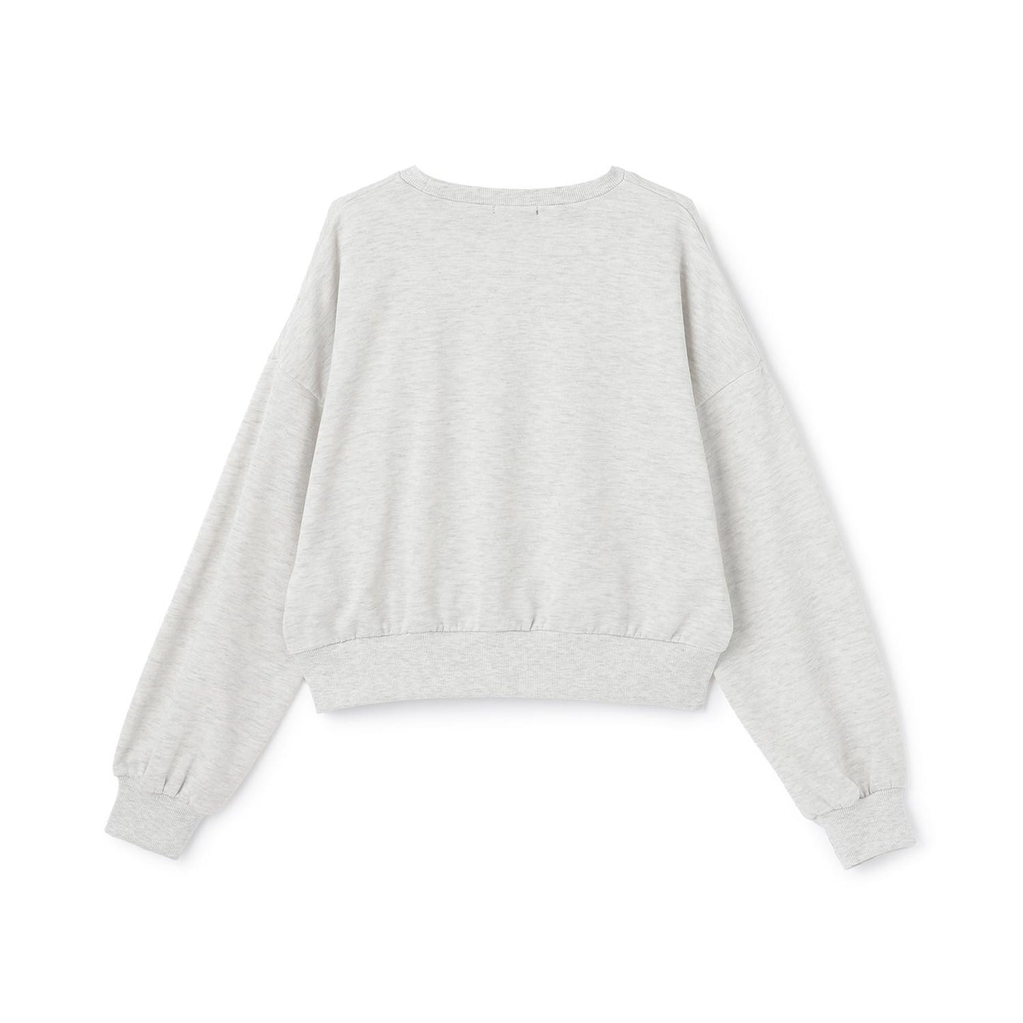 花卉植絨套頭衫