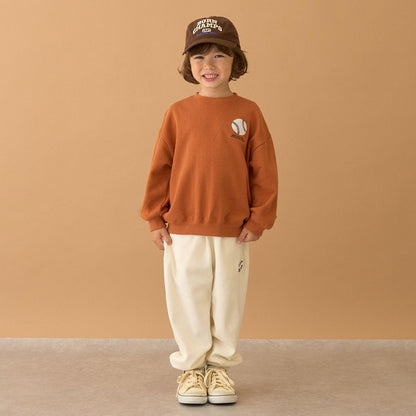 【防起球加絨】運動元素拼接衛衣