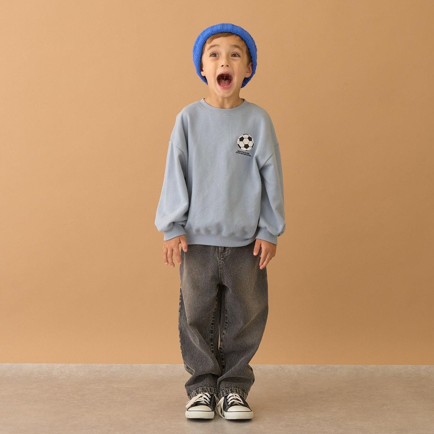 【防起球加絨】運動元素拼接衛衣