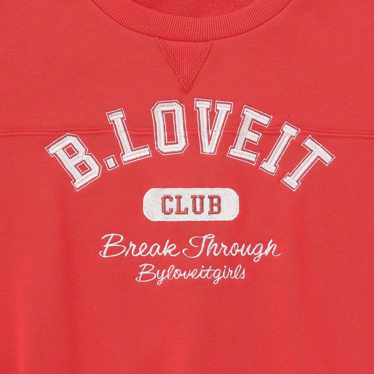 肩部開叉套頭衫