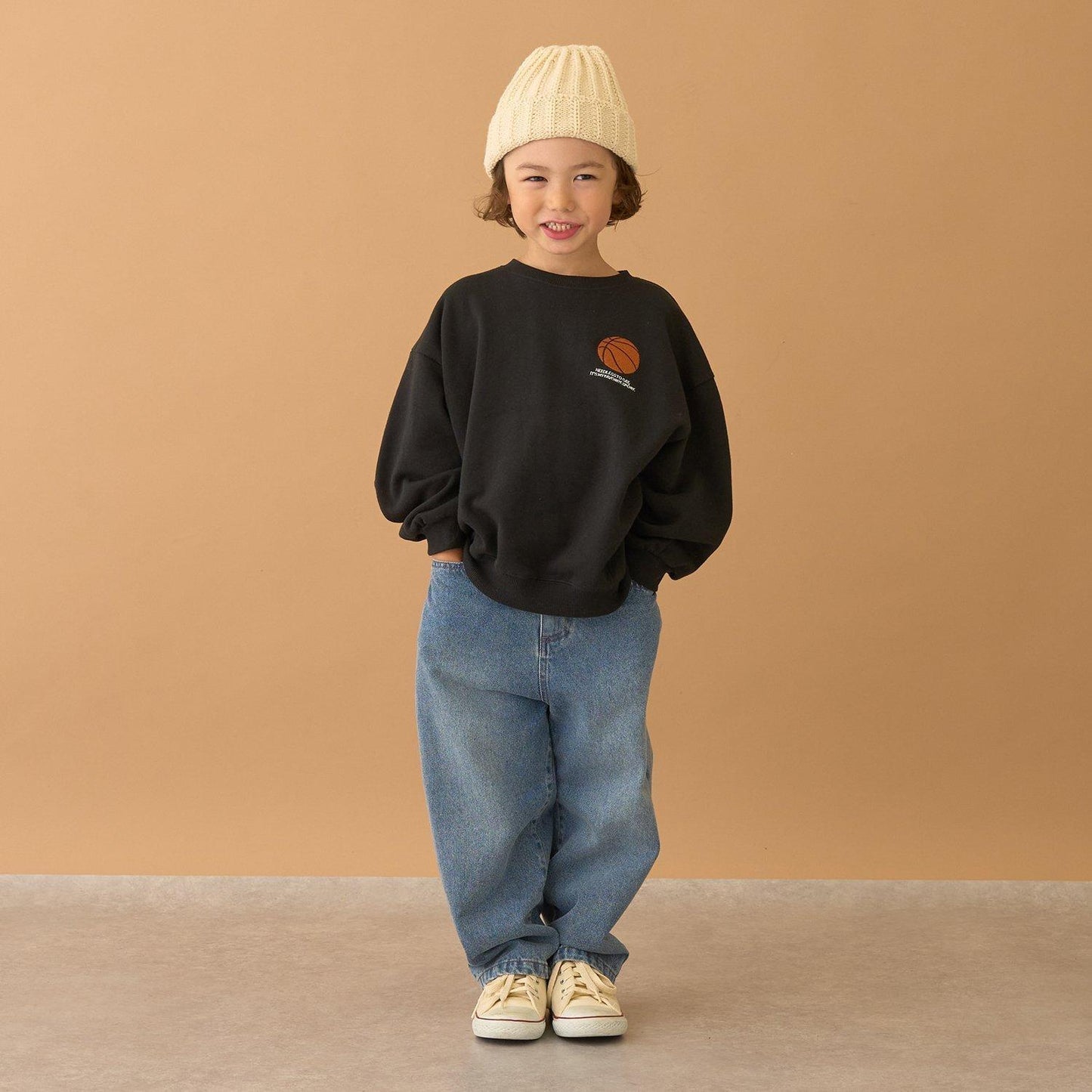 【防起球加絨】運動元素拼接衛衣