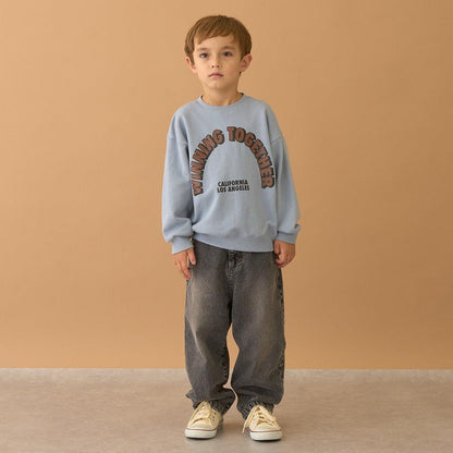 【LOVE DENIM】寬鬆直筒褲