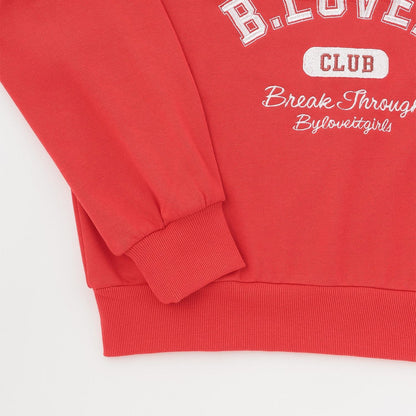 肩部開叉套頭衫