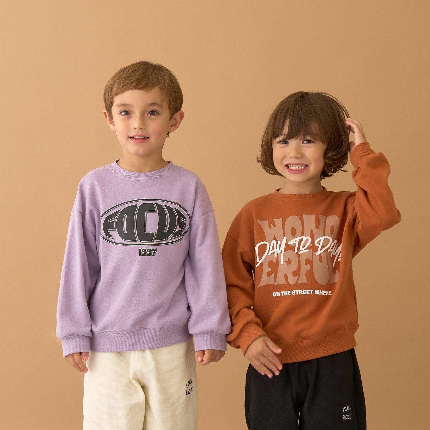 【防起球加絨】可選7款圖案混合印花衛衣