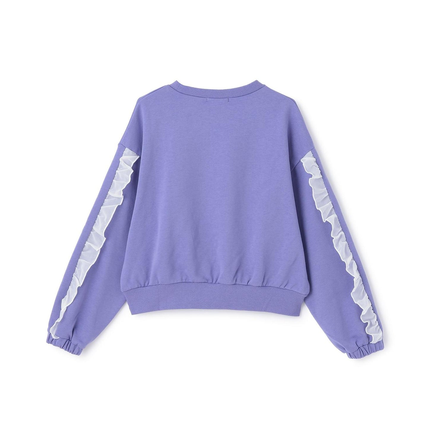 荷葉邊學院風套頭衫