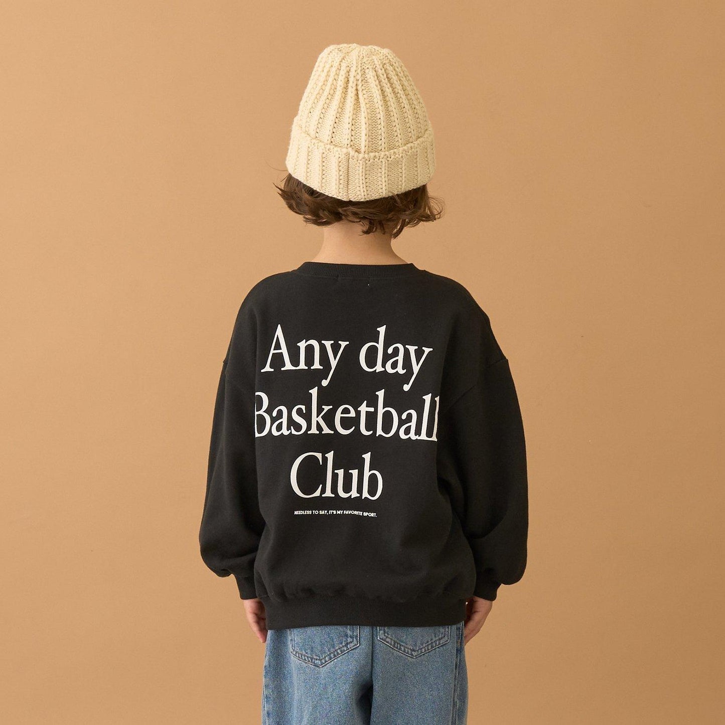 【防起球加絨】運動元素拼接衛衣