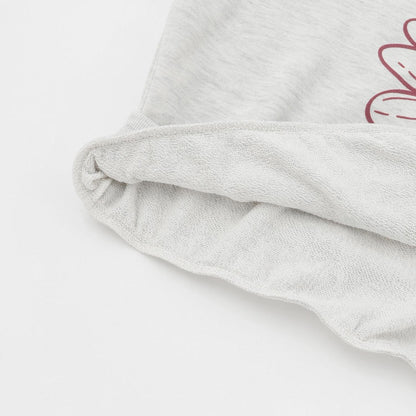 花卉植絨套頭衫