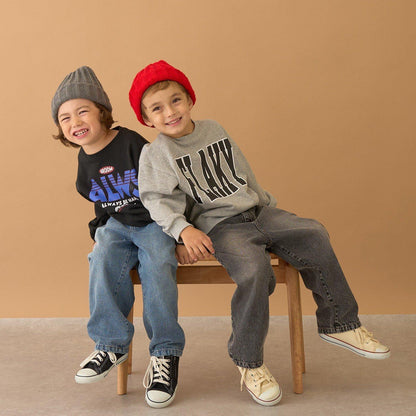 【LOVE DENIM】寬鬆直筒褲