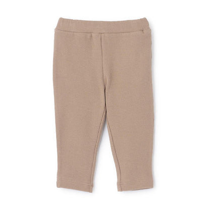 【防汙】柔軟彈力羅紋打底褲